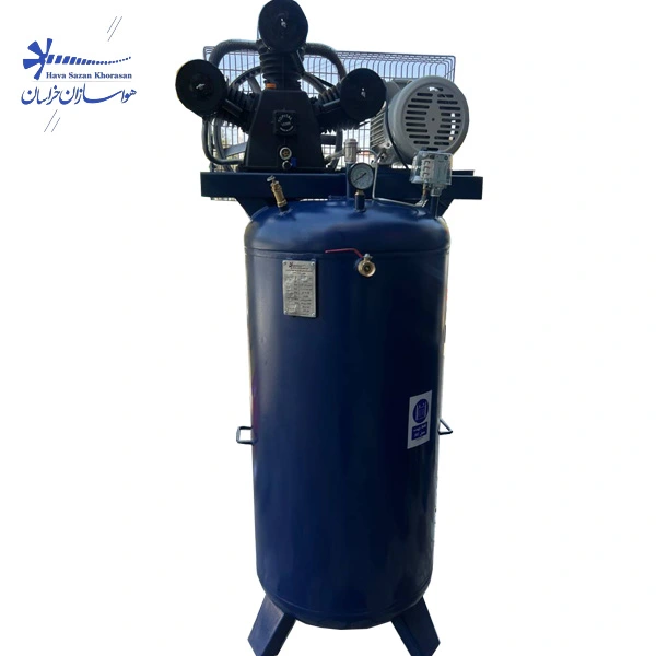 کمپرسور باد 400 لیتری خورجینی تک فاز