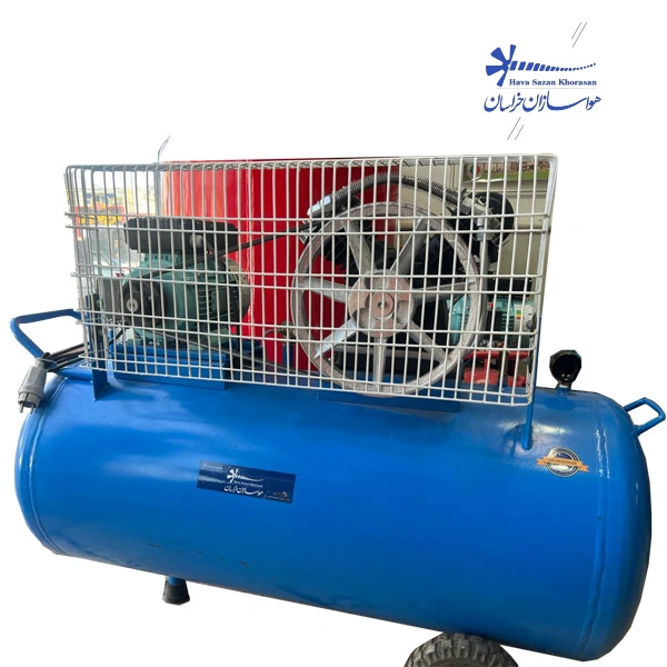 کمپرسور باد 250 لیتری خورجینی