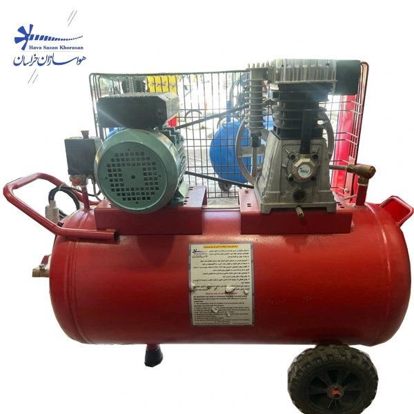 کمپرسور باد 100 لیتری خورجینی